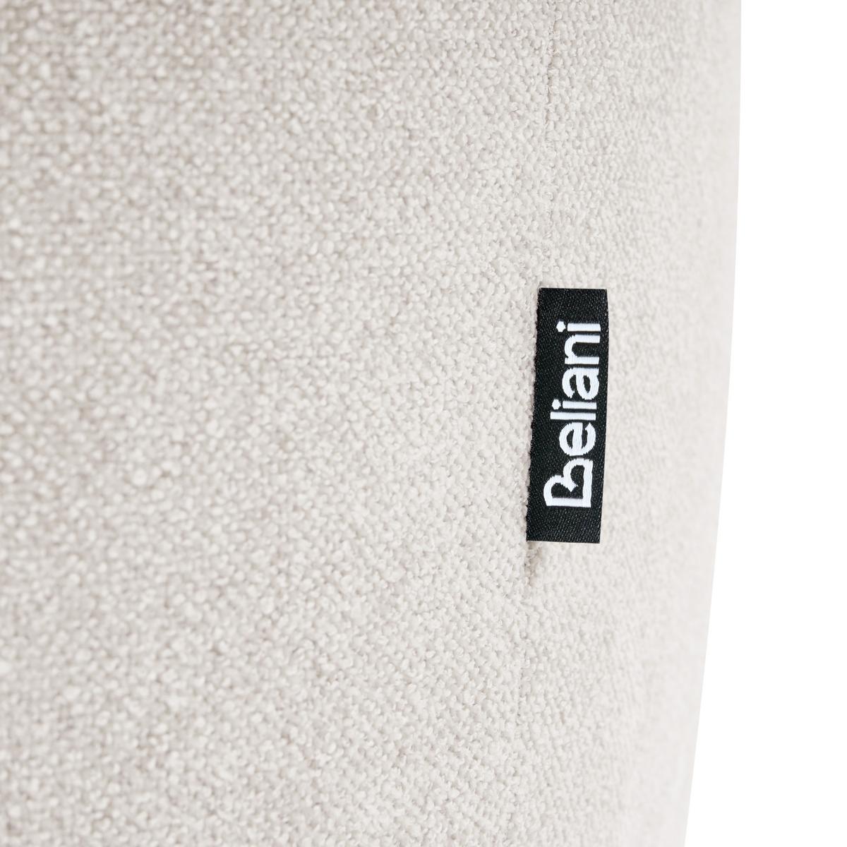 2-SITZER-SOFA Stoff Weiß Hogbo - Weiß, Textil (145/73/93cm) - Beliani