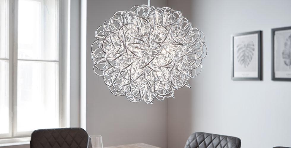 Elegante Hängeleuchte in runden Design günstig online bestellen bei mömax.