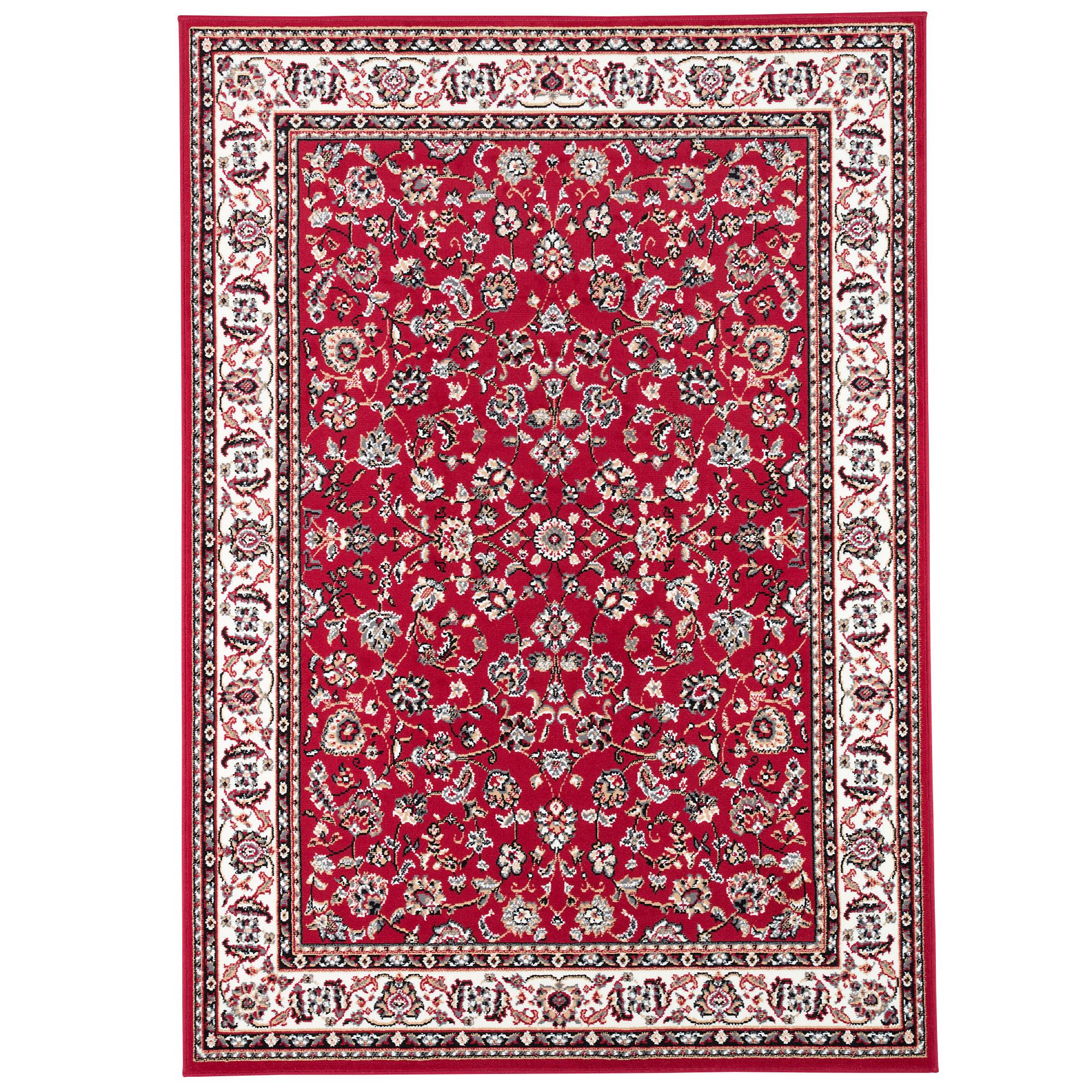 ORIENT TEPPICH TRENDLINE ROT BORDÜRE - Rot, Textil (80/150cm) - Pergamon