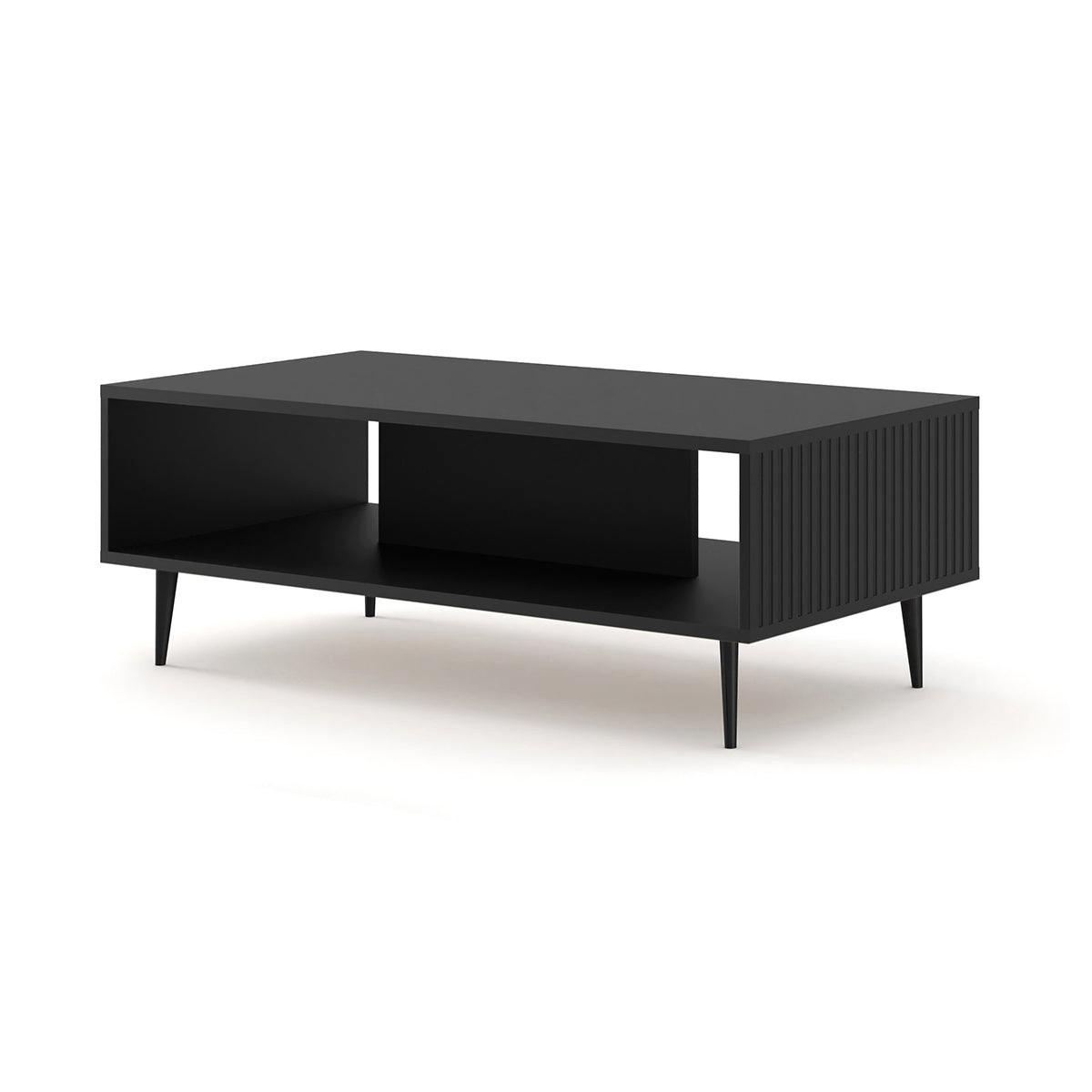 COUCHTISCH Philaé Schwarz - Schwarz, Holzwerkstoff (60/90/43cm) - Petits-meubles