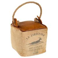 DOOR STOPPER, beige, 20cm - Dunkelbraun, Fell (20/20cm) - Wanderlust