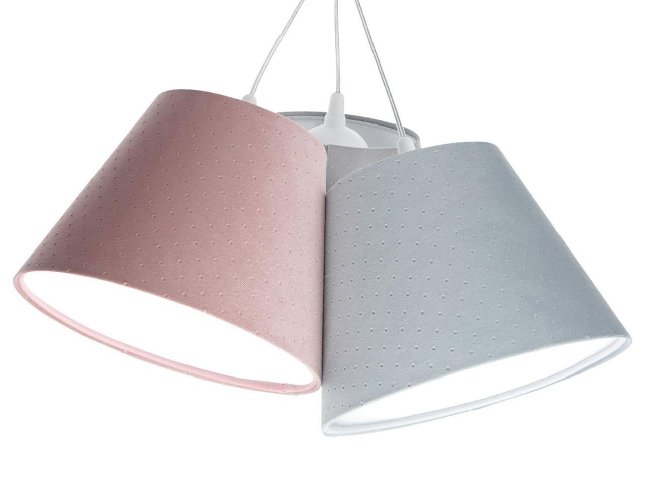 HÄNGELEUCHTE Blau 26/19 cm - Blau/Pink, Kunststoff (26/0.8/19cm) - ONZENO