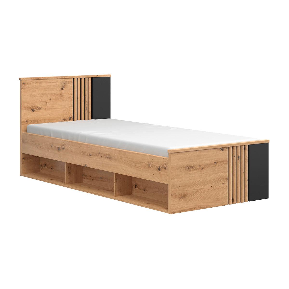 KINDERBETT 90/200 Ezra Holz - Braun, Holzwerkstoff (90/200cm) - Petits-meubles
