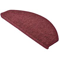 STUFENMATTE ProStair 56/20 cm Bordeau/ 15tlg - Bordeaux, Textil (56/20/1cm) - Beautissu 