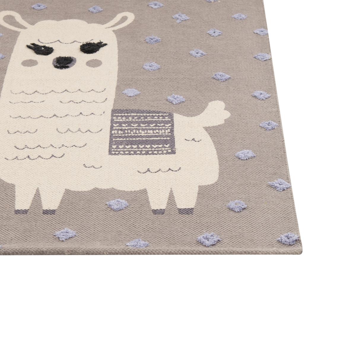KURZFLOR-KINDERTEPPICH Lubuk 150/80 cm - Braun, Textil (80/150cm) - Beliani