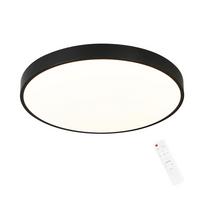LED-DECKENLEUCHTE Silvia 37/37/3 cm - Schwarz, Kunststoff (37/37/3cm) - Nettlife