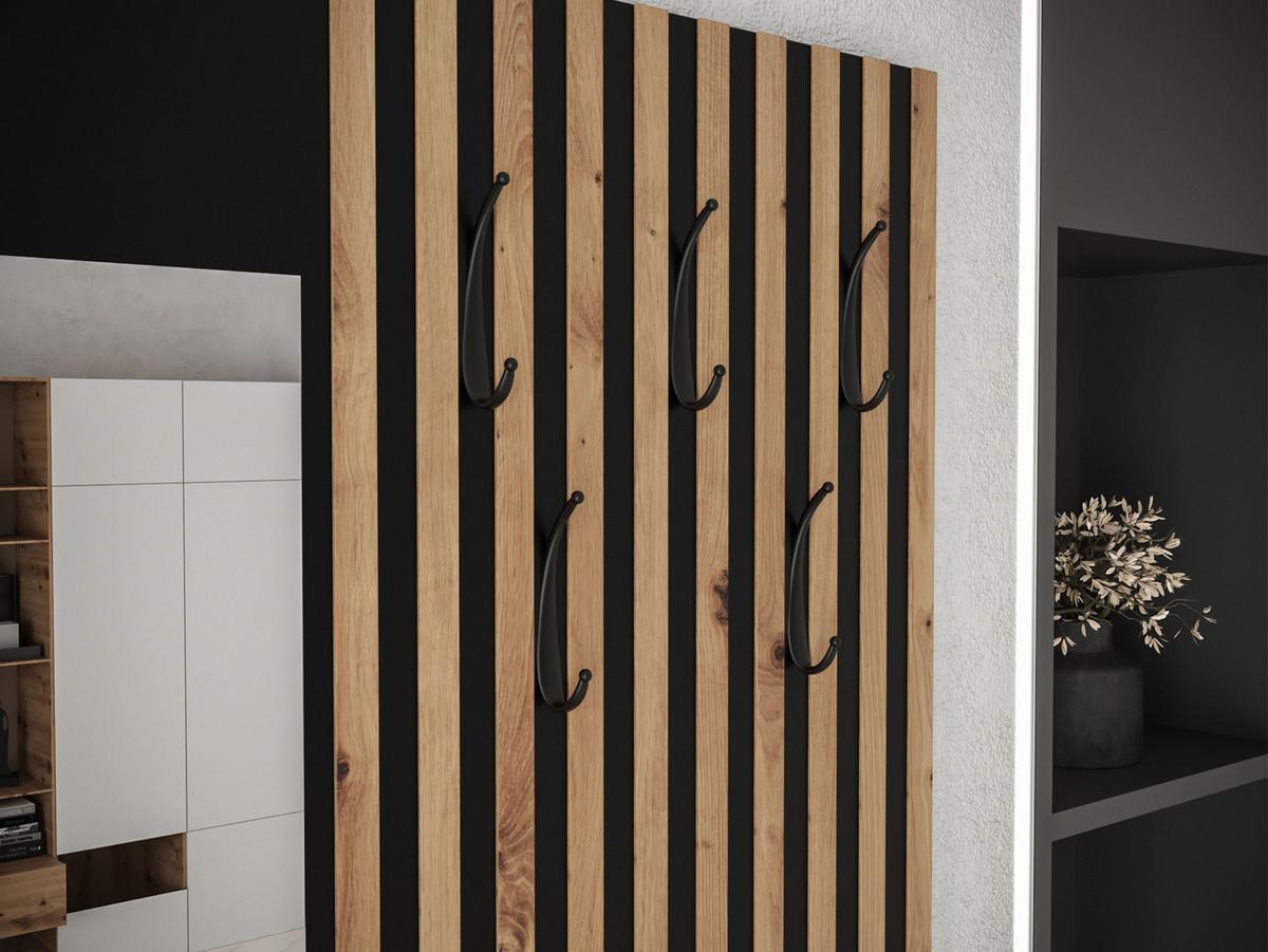 GARDEROBE Premium - Grau, Holzwerkstoff (172/205/42cm) - MIRJAN24