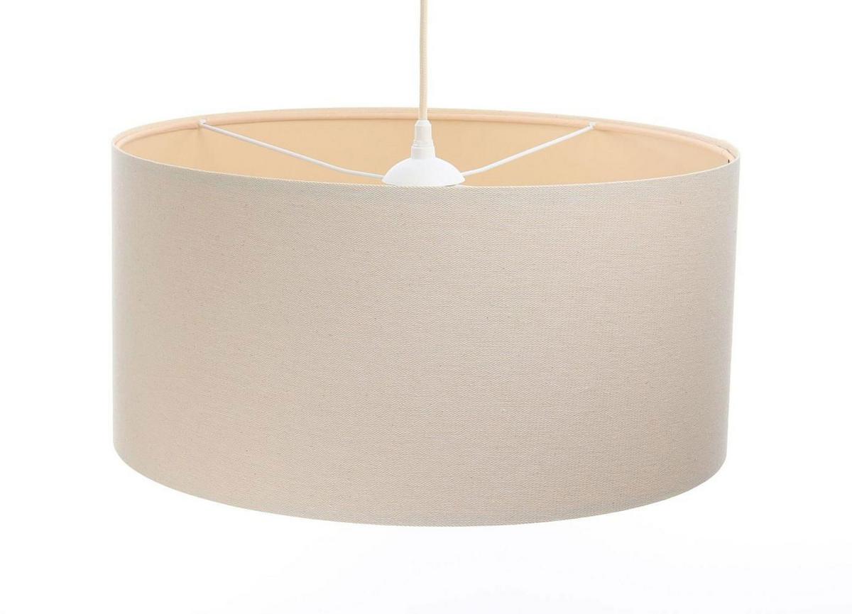 HÄNGELEUCHTE Beige 30/20 cm - Beige, Kunststoff (30/0.4/20cm) - ONZENO
