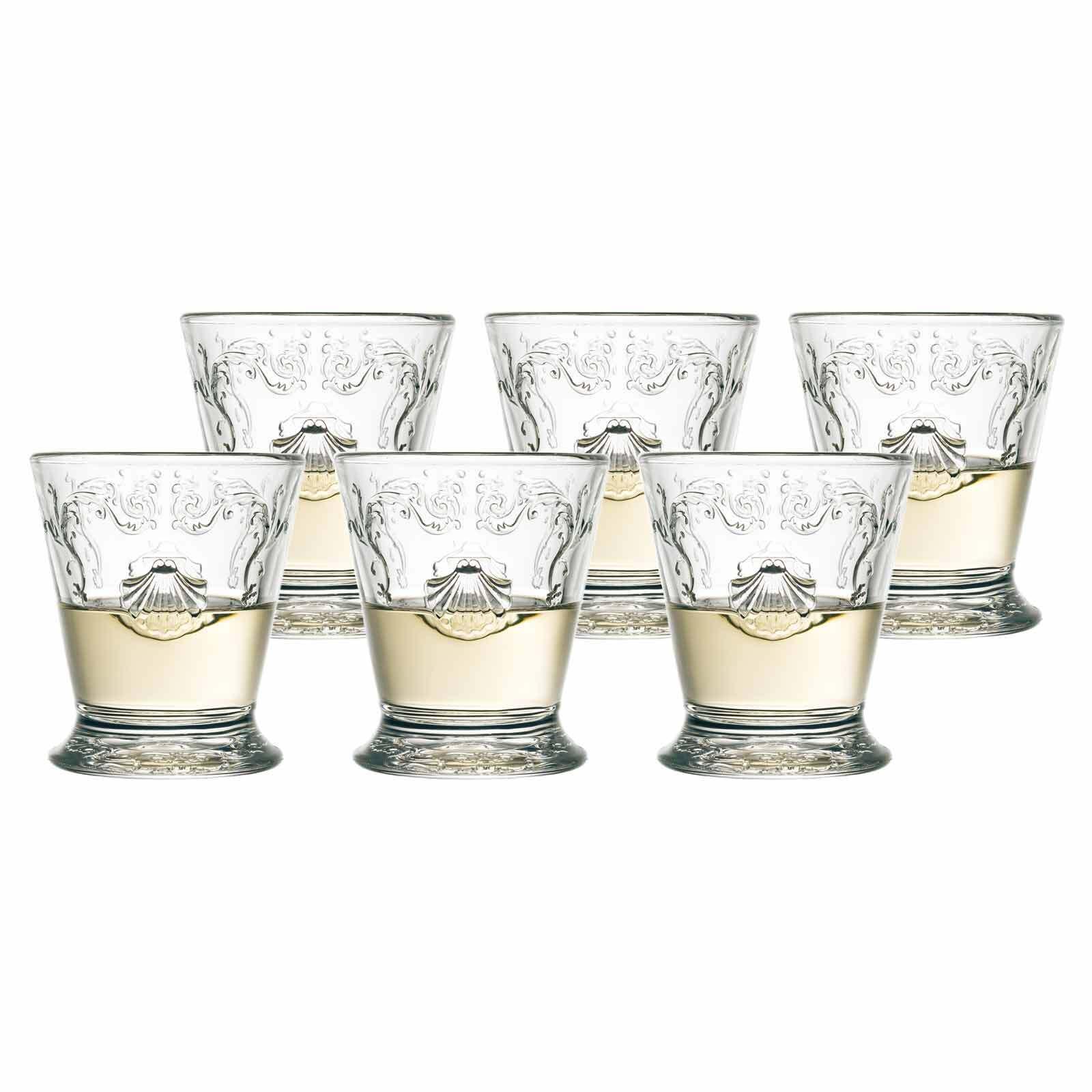 WASSERGLÄSER Versailles transparent 250 ml 6er Set - Transparent, Glas (0.25L) - La Rochère