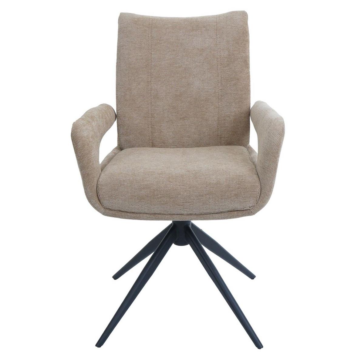 ESSZIMMERSTUHL Braun - Hellbraun/Braun, Textil (60/90/60cm) - MCW