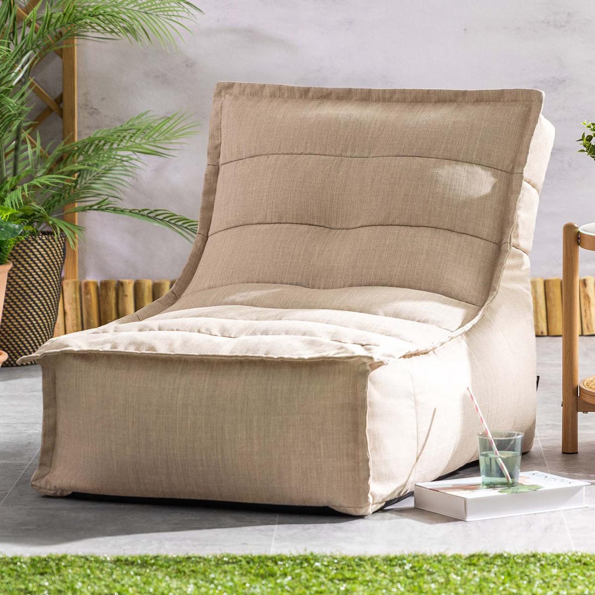 OUTDOORSITZSACK Skandi - Beige, Kunststoff/Textil (75/75/96cm) - icon