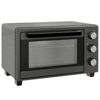 MINIBACKOFEN Grau - Grau, Metall (46.4/38/28.5cm) - HOMCOM