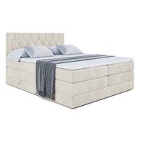 BOXSPRINGBETT VELANTO-BZ KING - 140 x 200 - H3/H4 - Ecru - Ecru, Holzwerkstoff (140/200cm) - ALTDECOR