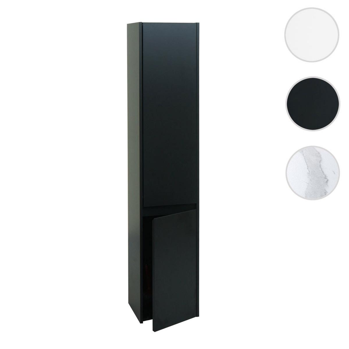 HÄNGESCHRANK Schwarz - Schwarz, Holzwerkstoff (33/160/28cm) - MCW