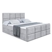 BOXBETT NOVA-Z - 200 x 200 - H4 - Hellgrau - Hellgrau, Holzwerkstoff (200/200cm) - ALTDECOR