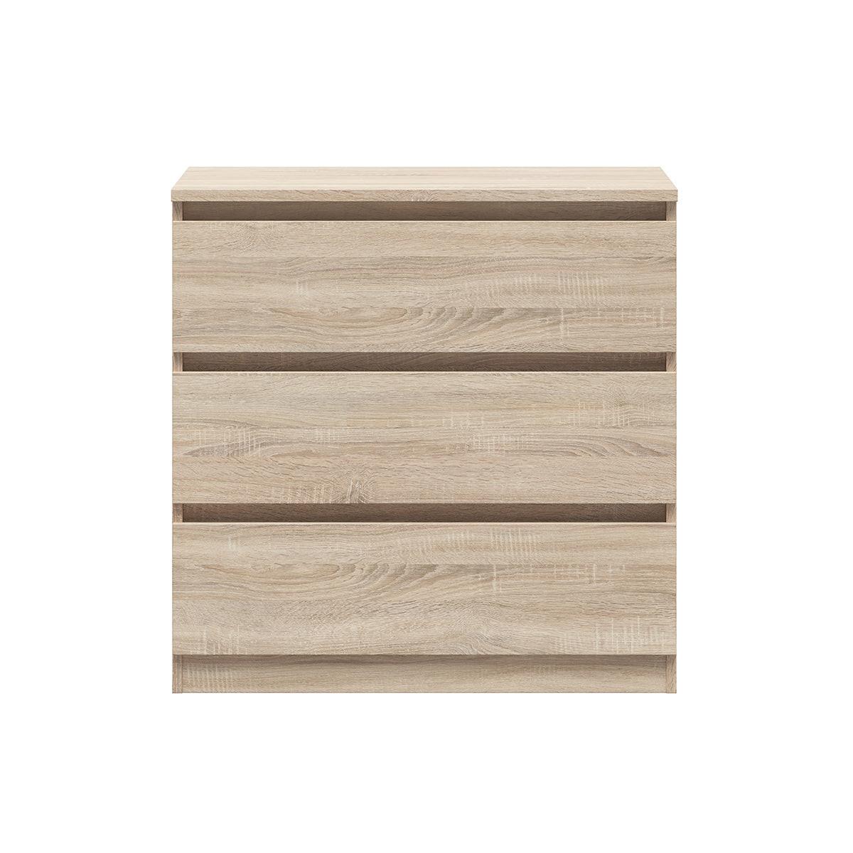 KOMMODE Edwin Helles Holz - Braun, Holzwerkstoff (75/75/45cm) - Petits-meubles
