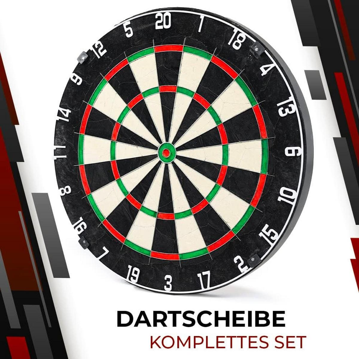 DARTSCHEIBE - Multicolor, Holzwerkstoff (45/45cm) - Lion Home Sports