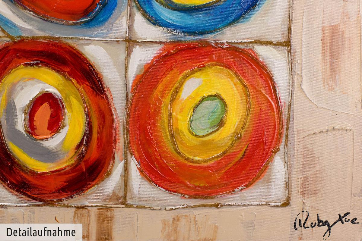 ACRYLBILD HANDGEMALT 120/60 cm - Multicolor, Holz/Textil (120/60cm) - KUNSTLOFT