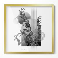 BILDERRAHMEN - Silberfarben, Kunststoff (50/50/1.5cm) - Wallfluent