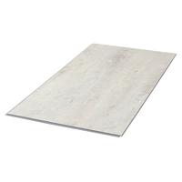 VINYLBODEN Klick 1,86m²/10 Dielen PVC Bodenbelag Eiche Rustikal Hell Holzoptik - Hellgrau, Kunststoff (61.5/31/0.42cm) - ML-DESIGN