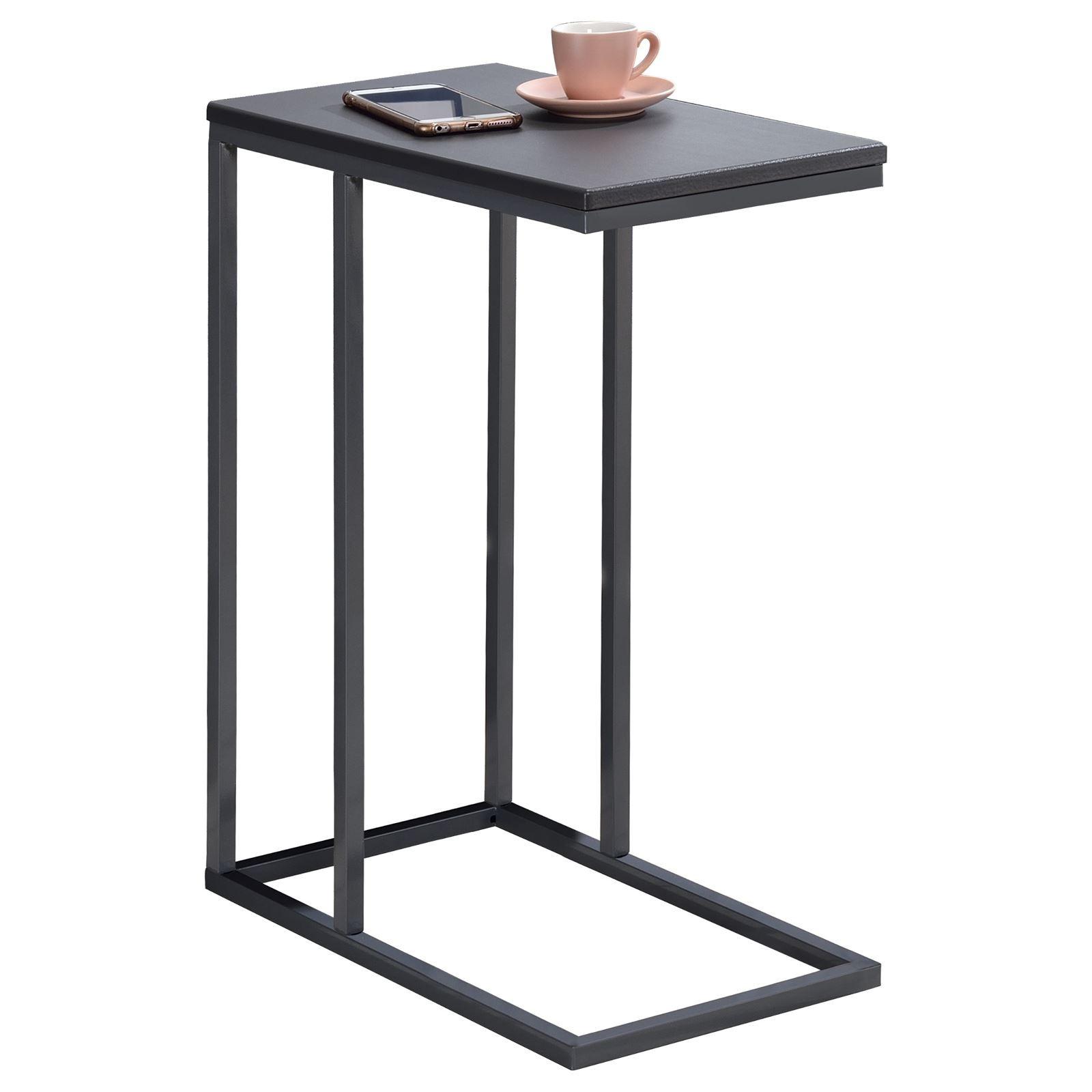 BEISTELLTISCH DEBORA grau - Grau, Holzwerkstoff (26/46/61cm) - IDIMEX