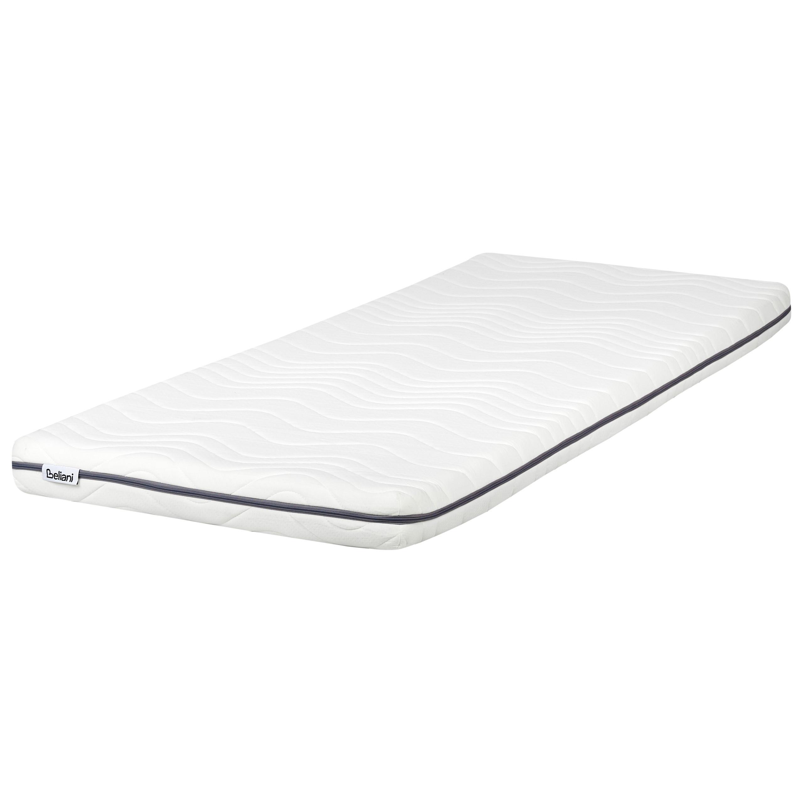 MEMORY-SCHAUMMATRATZE H2/3 Mittel 80/200 cm Petite - Weiß, Textil (80/200cm) - Beliani