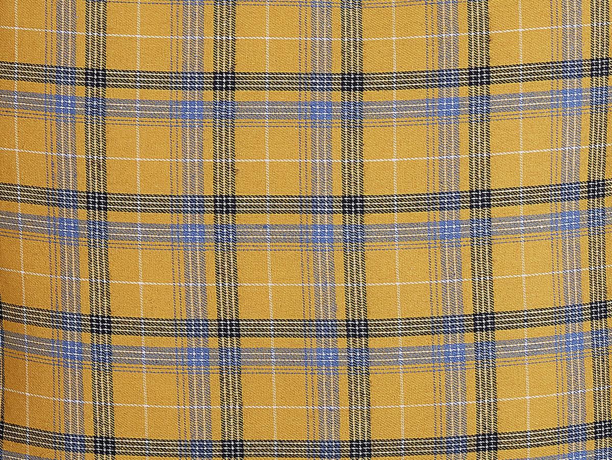 DEKOKISSEN 2er-Set Gelb 45/45 cm Dicentra - Gelb, Textil (45/45cm) - Beliani