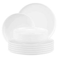 TAFELSERVICE Sento Home weiß 12-tlg. - Weiß, Keramik (32.3/23.5/32.3cm) - Seltmann Weiden