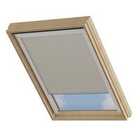DACHFENSTERROLLO Cocoon Größe: UK10 - Taupe, Textil (117/142/142cm) - Cocoon Home Concepts
