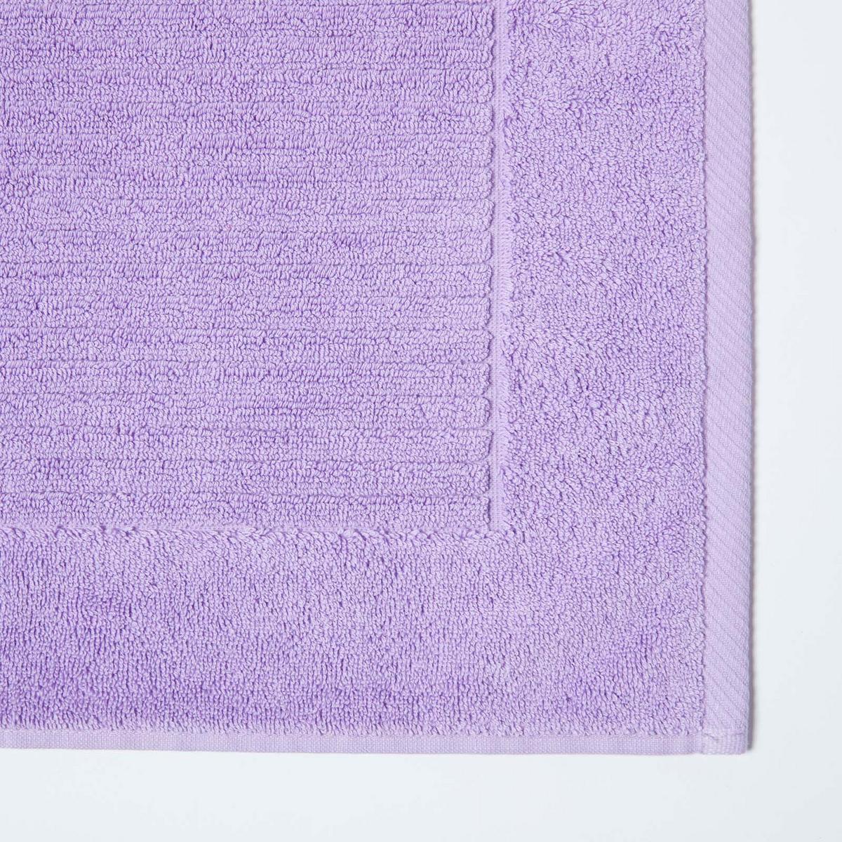 BADEMATTE Imperial 50/80 cm, Baumwolle - Flieder, Textil (50/80cm) - Homescapes