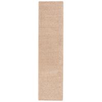 HOCHFLOR VELOURS TEPPICH LÄUFER MONA - Naturfarben, Textil (80/200cm) - Snapstyle