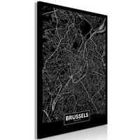KUNSTDRUCK Schwarz-Weiß 40/60 cm - Schwarz, Textil (40/60cm) - KUNSTLOFT