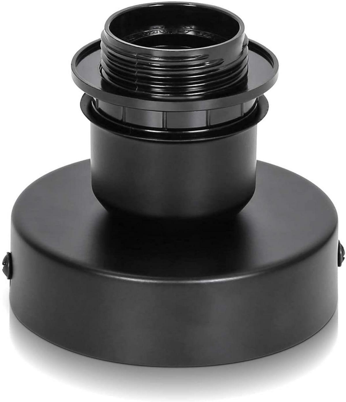 DECKENLEUCHTE Solariel 15/16/16 cm - Schwarz, Metall (15/16/16cm) - ZMH