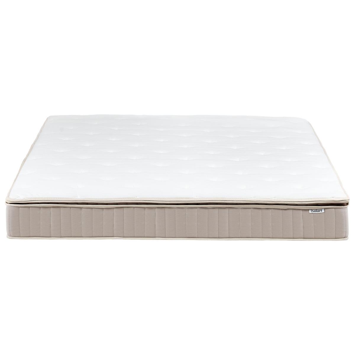 LATEX-TASCHENFEDERKERNMATRATZE H2/3 Mittel 180/200 cm Daydream - Weiß, Textil (180/200cm) - Beliani