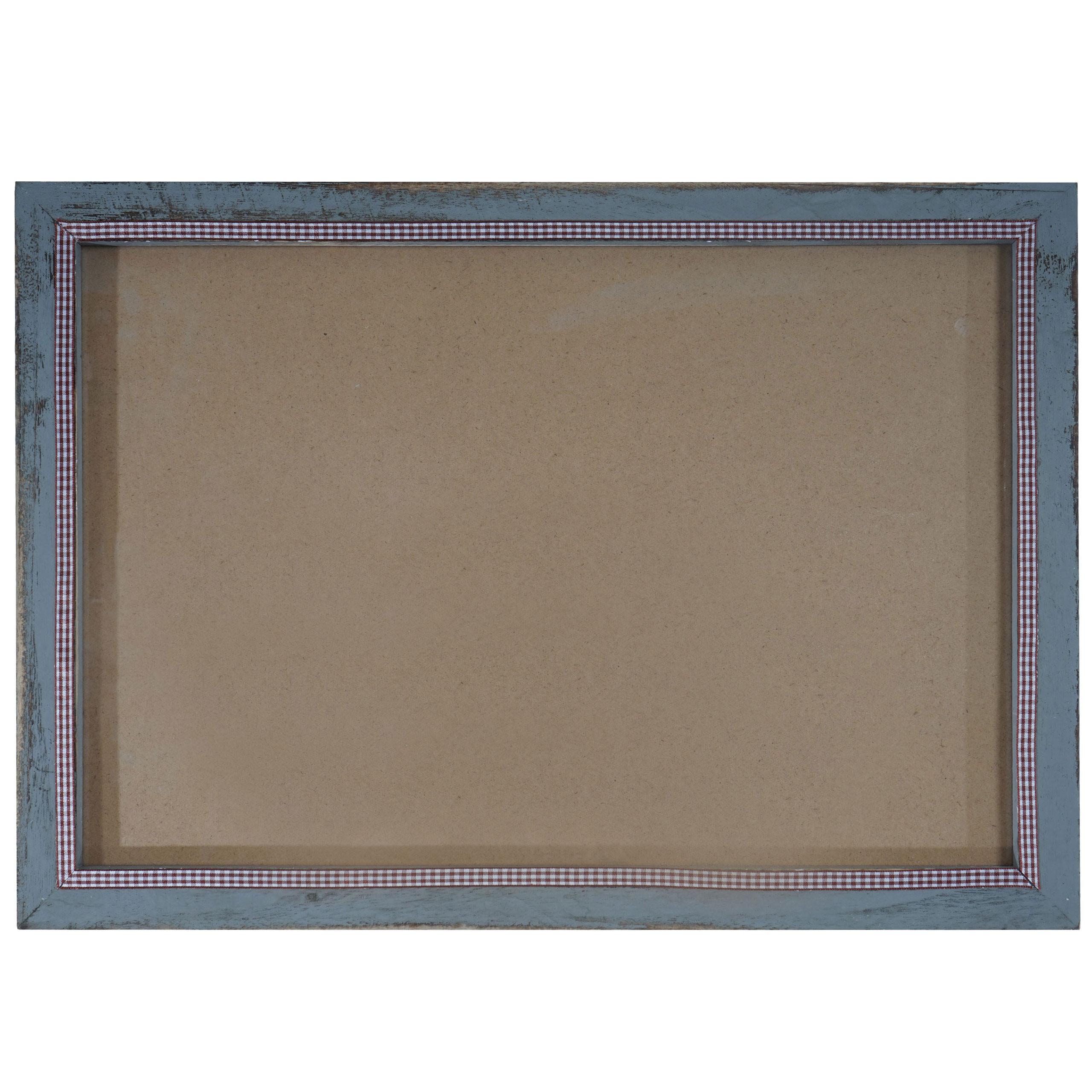 BILDERRAHMEN SHABBY-LOOK rechteckig Grau - Grau, Holz (36/26cm) - MCW