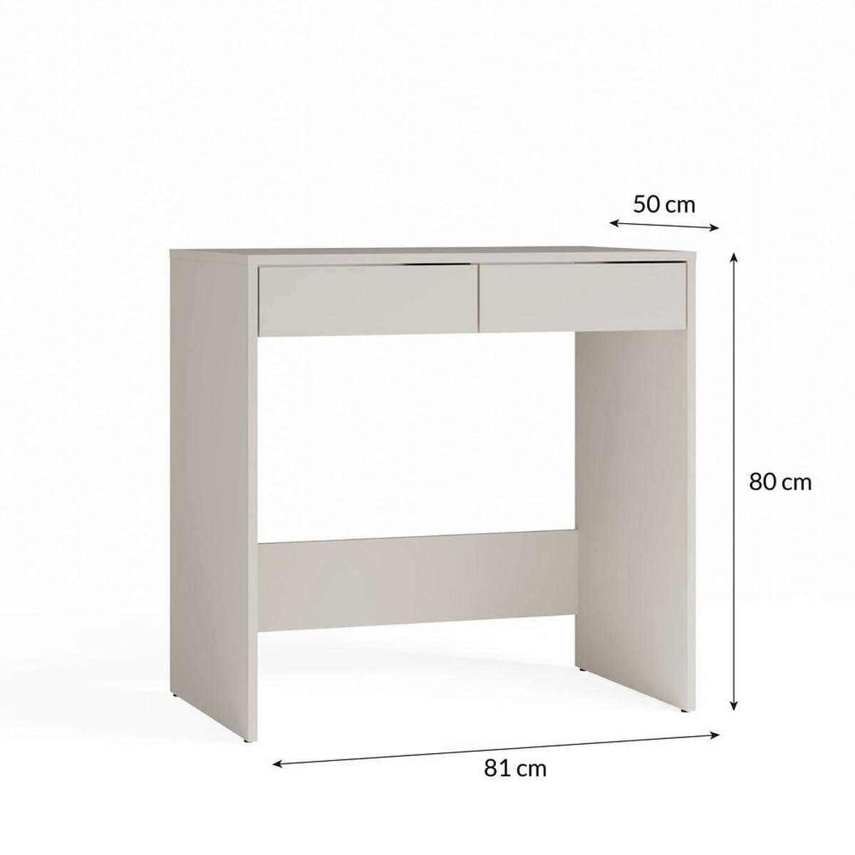 SCHREIBTISCH Kaschmir 81/80/50 - Kaschmir, Holzwerkstoff (94/62/80cm) - RAUMHIRSCH FURNITURE