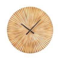 WANDUHR Aluminium messing Vaigai - Messingfarben, Metall (59/59/3cm) - Beliani