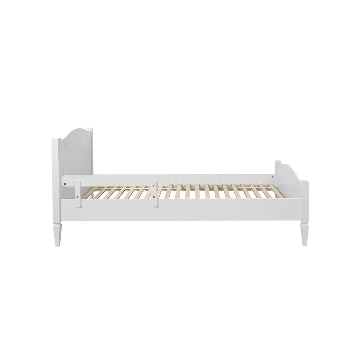 BETT 90/200 Royal Weiß - Weiß, Holzwerkstoff (90/200cm) - Petits-meubles
