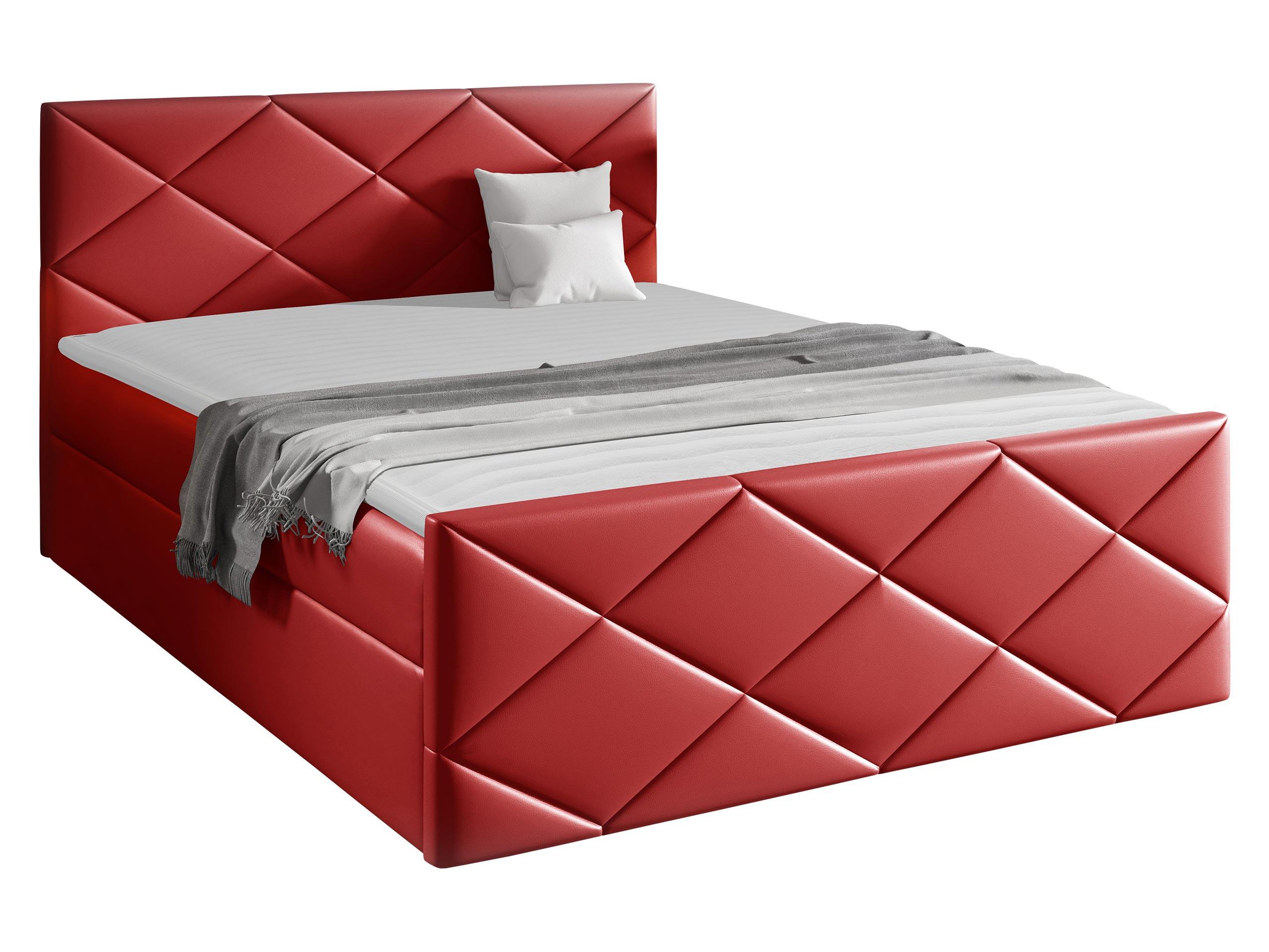BOXBETT Herkules - H3 - Rot, Holz (160/200cm) - MIRJAN24