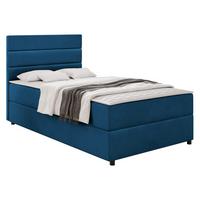 BOXBETT Elen - H3 - Blau/Schwarz, Holz/Holzwerkstoff (90/200cm) - MIRJAN24
