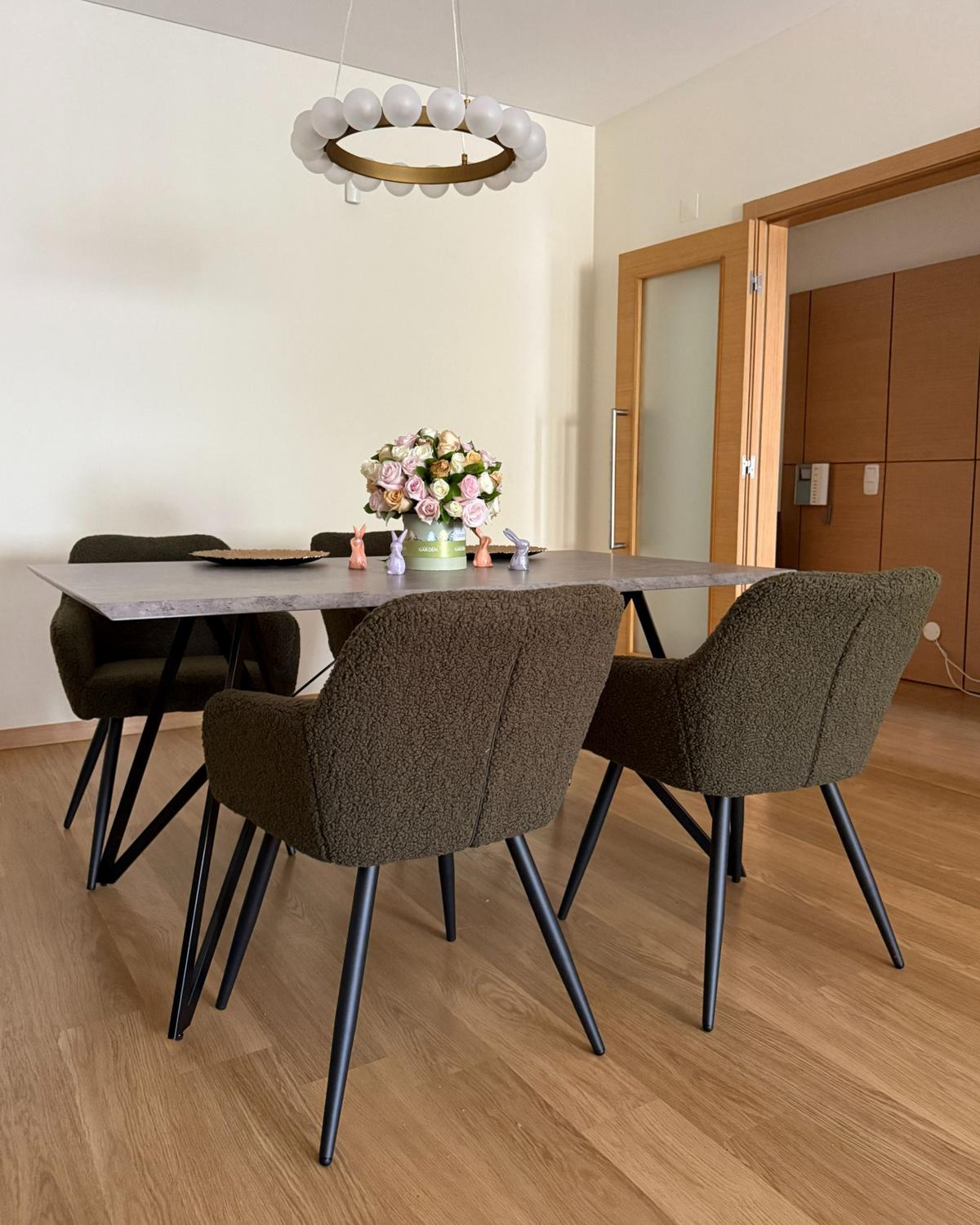 KRONLEUCHTER Georges 59/59/146 cm - Goldfarben, Metall (59/59/146cm) - Beliani