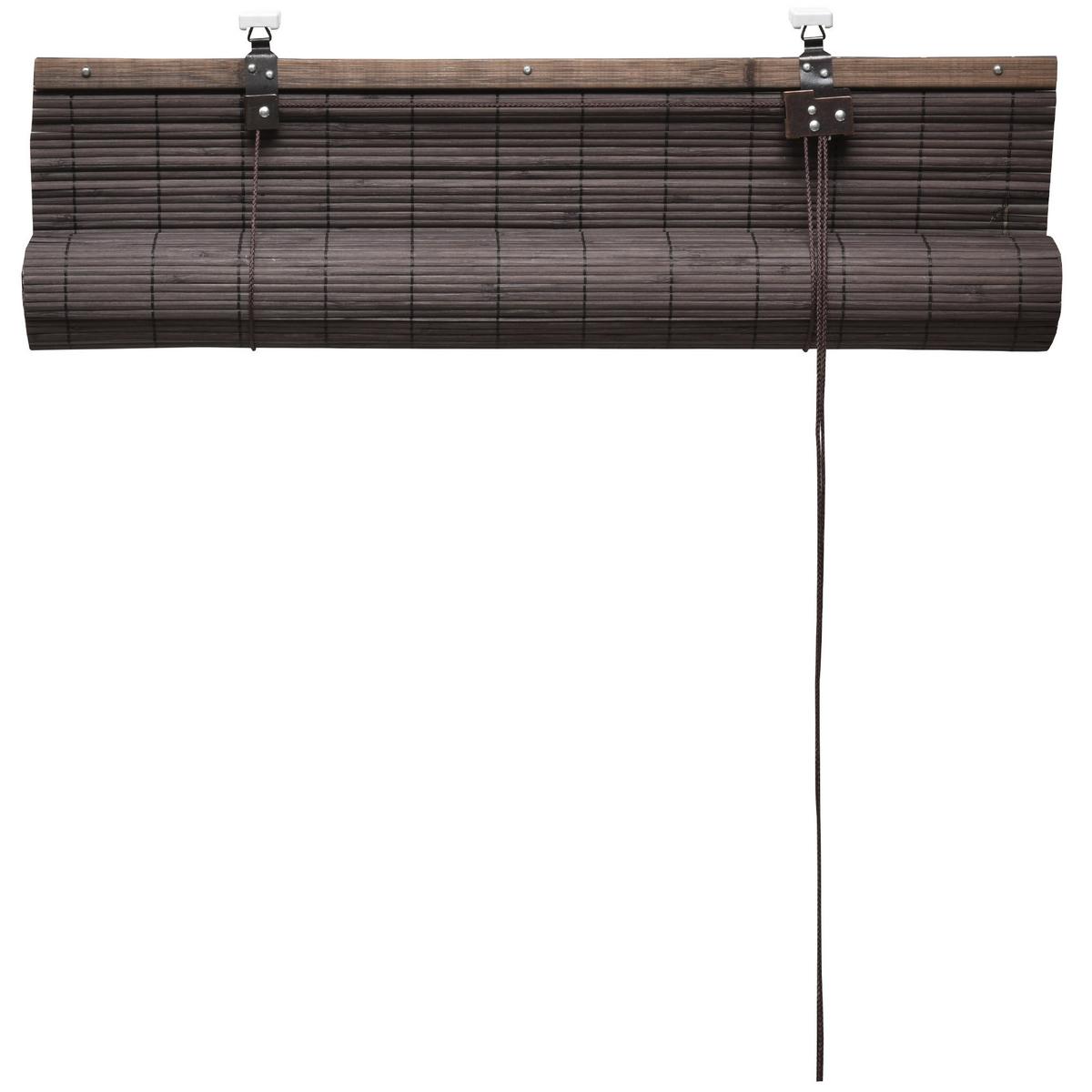 BAMBUSROLLO SolDecor B86 70x160cm Braun - Braun, Holz (70/160cm) - Sol Royal