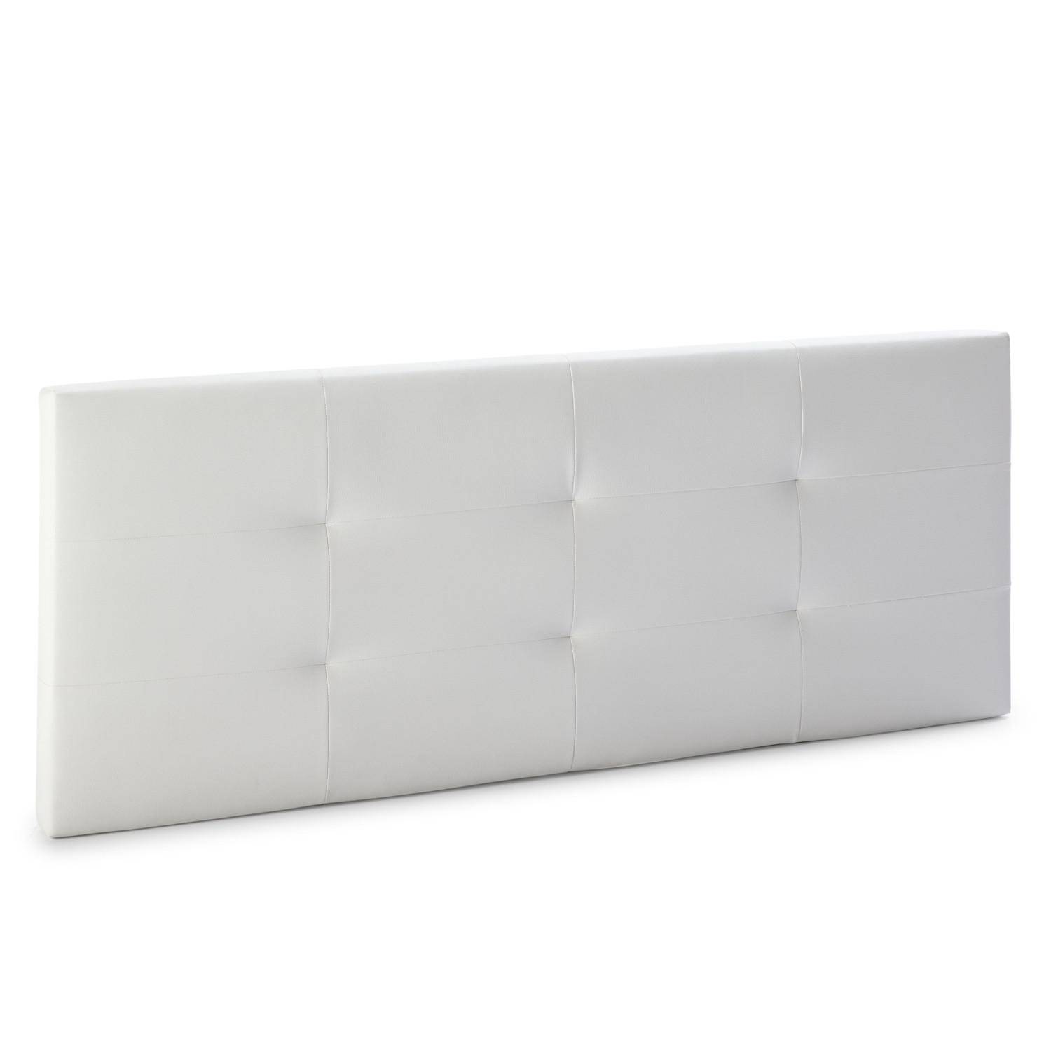 KOPFTEIL 160x60 cm Carla Weiß - Weiß, Fell (8/60/160cm) - VS Venta-stock