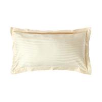 KISSENBEZUG Damast mit Stehsaum, Fadendichte 330 - Creme, Textil (50/90cm) - Homescapes
