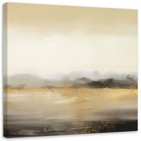 LEINWANDBILD Abstrakte Textur Loft Beige 60x60cm - Beige, Textil (60/60cm) - Feeby