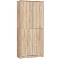 STANDREGAL Eiche Sonoma 180/80/35 - Sonoma Eiche, Holzwerkstoff (80/180/35cm) - RAUMHIRSCH FURNITURE