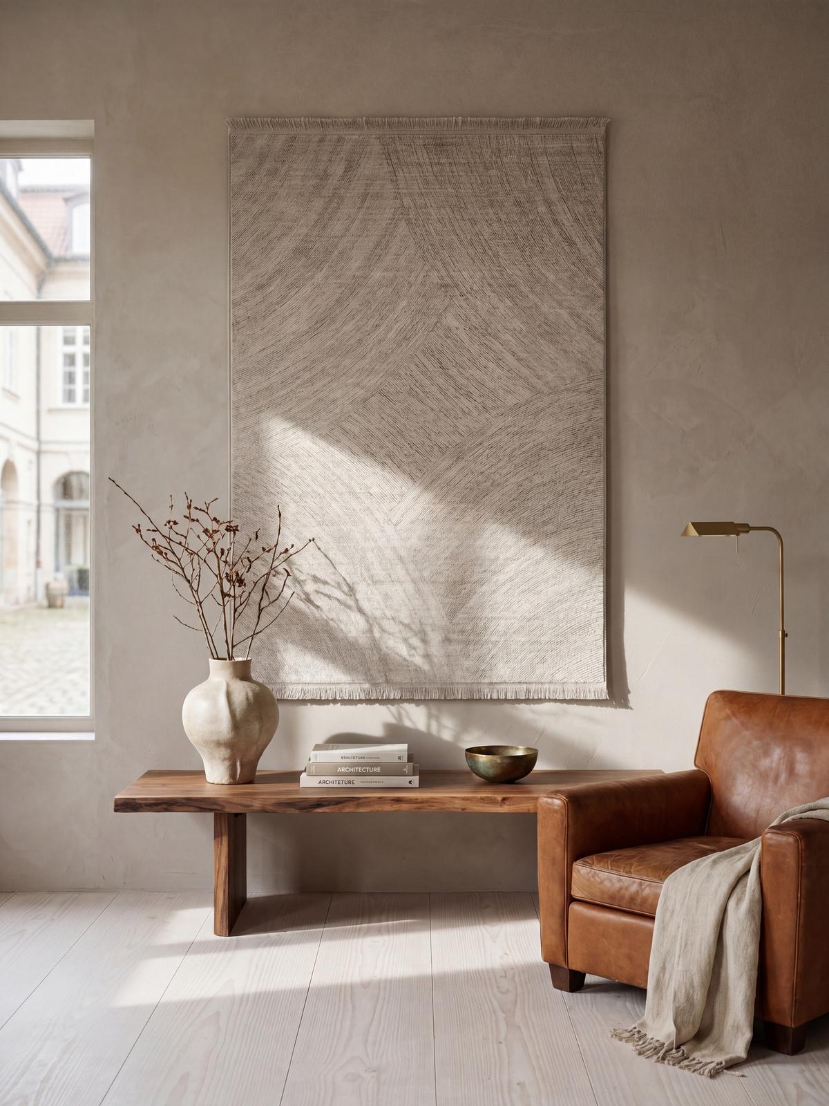 TEPPICHLÄUFER Geometrisch SCRIVIA Polypropylen Beige 80 x 150 cm - Beige, Textil (80/150cm) - KADIMA DESIGN