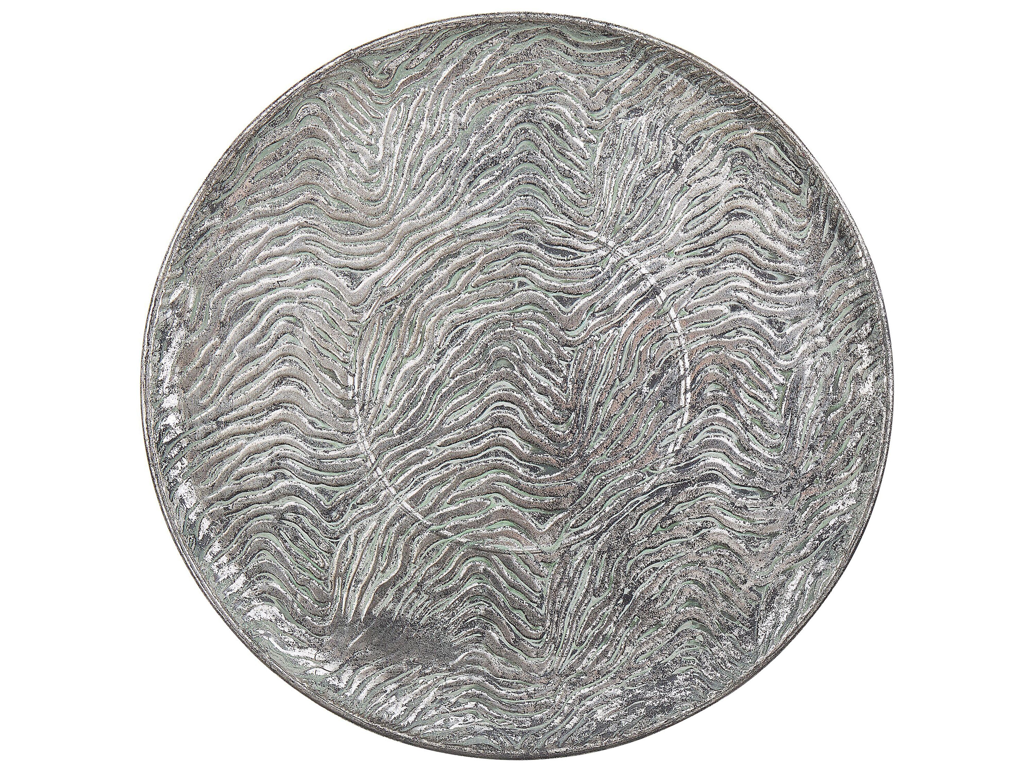 TABLETT Gefärbt Silber Kitnos - Silberfarben, Metall (49/2/49cm) - Beliani