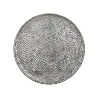 TABLETT Gefärbt Silber Kitnos - Silberfarben, Metall (49/2/49cm) - Beliani