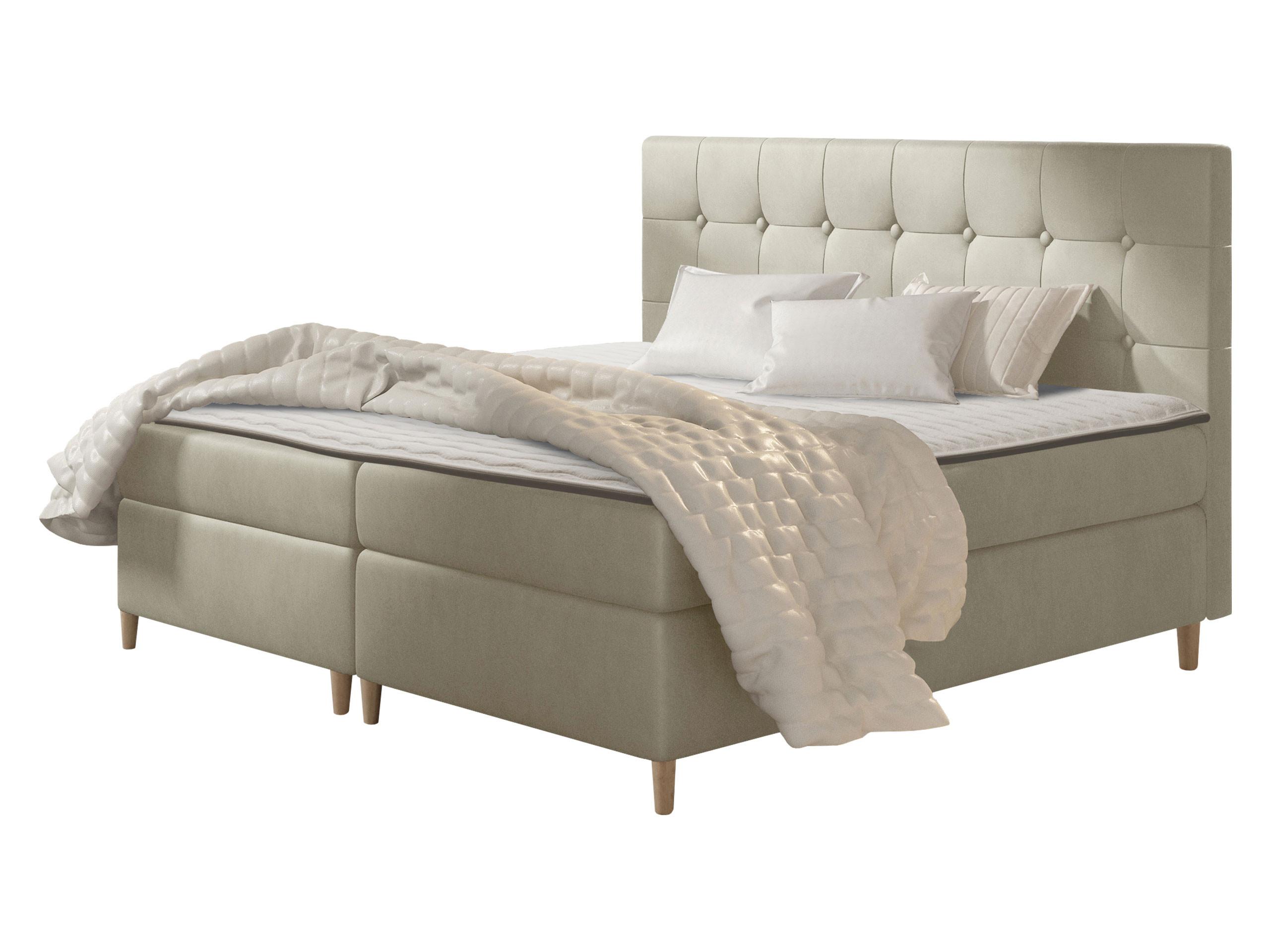 BOXBETT Avanti - H3 - Naturfarben, Holz/Textil (160/200cm) - MIRJAN24